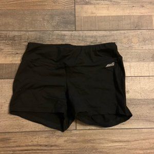 Black running shorts